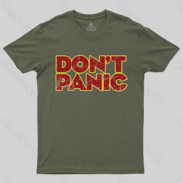 Don't Panic T-Shirt - Geeksoutfit