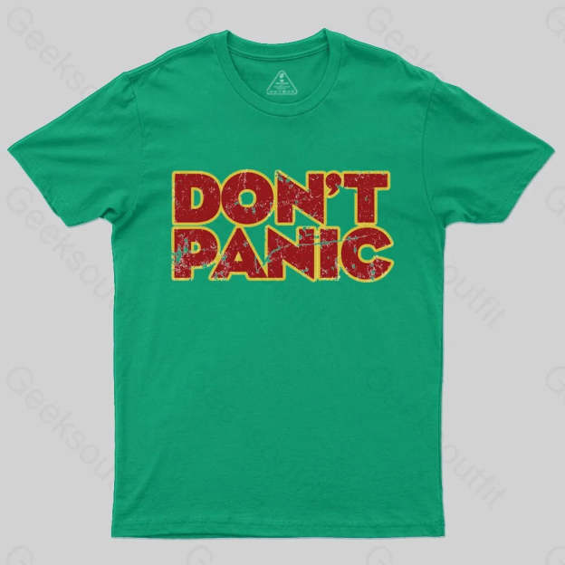 Don't Panic T-Shirt - Geeksoutfit