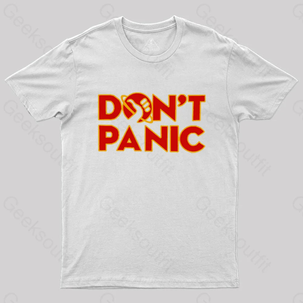 Don’t Panic T-Shirt White / S
