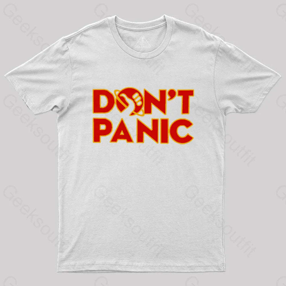 Don’t Panic T-Shirt White / S
