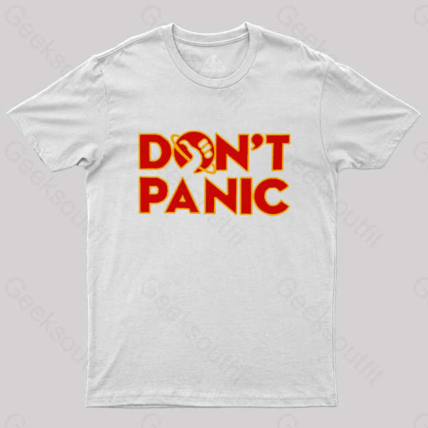 Don’t Panic T-Shirt White / S