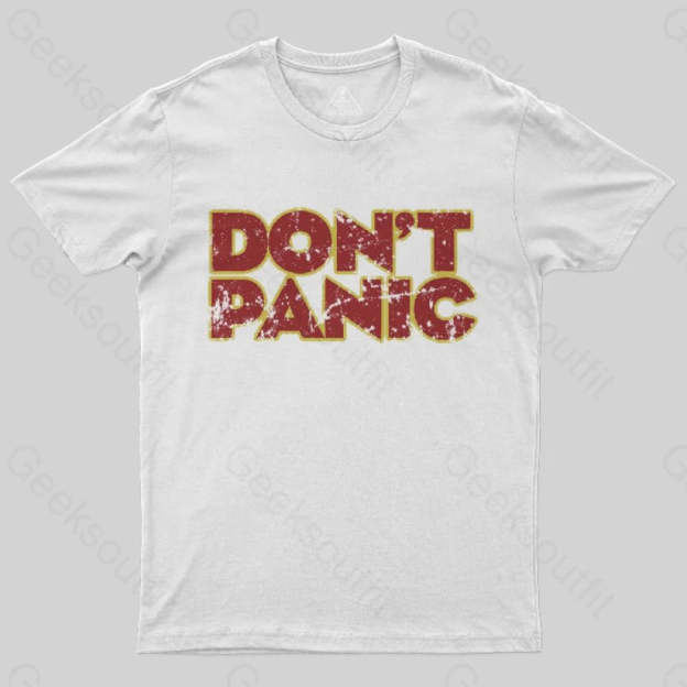 Don't Panic T-Shirt - Geeksoutfit