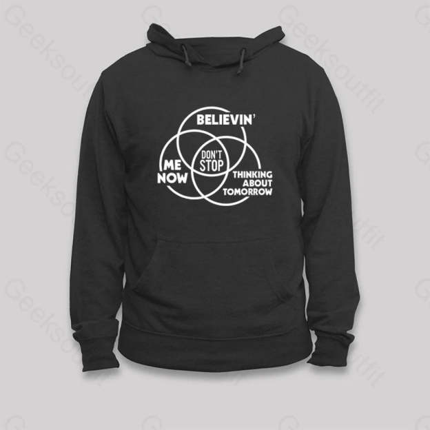 Don¡¯t Stop Hoodie Black / S