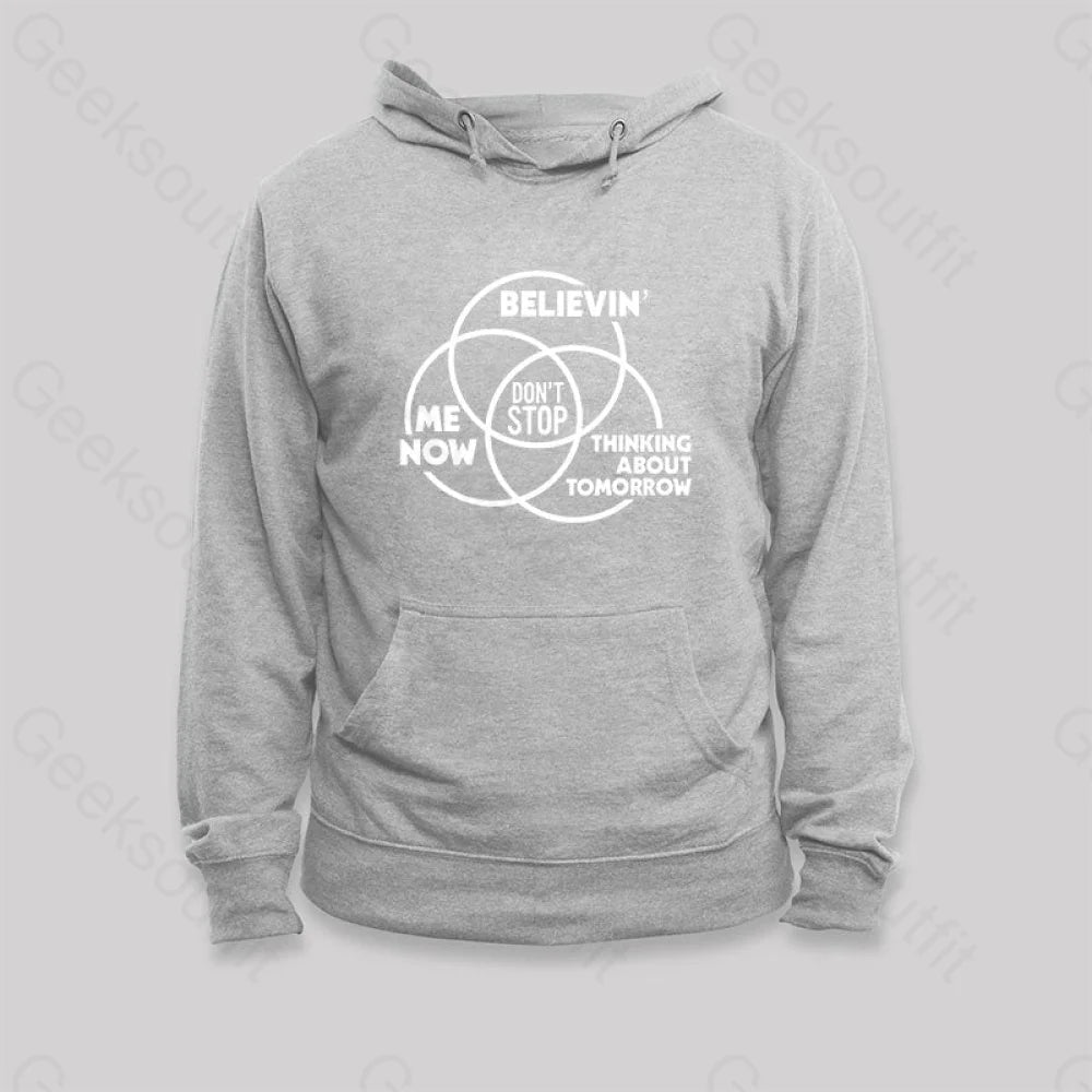 Don¡¯t Stop Hoodie Grey / S