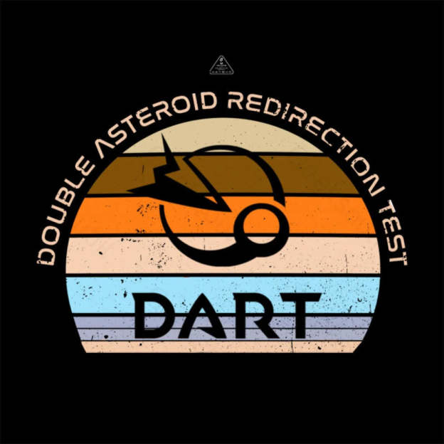 Double Asteroid Redirection Yest Dart T-Shirt
