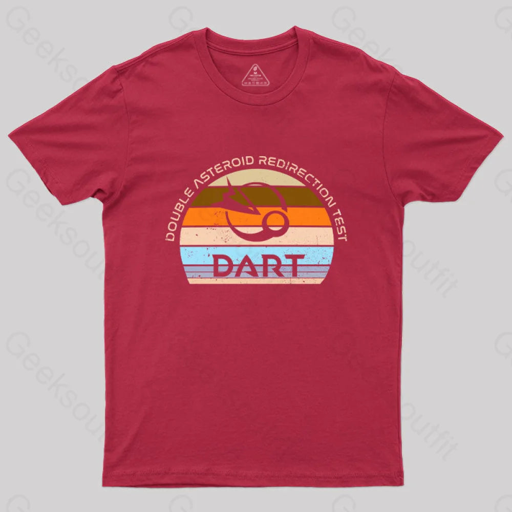 Double Asteroid Redirection Yest Dart T-Shirt Black / 4Xl