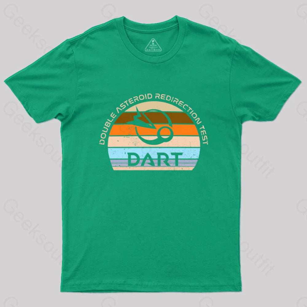 Double Asteroid Redirection Yest Dart T-Shirt Green / S