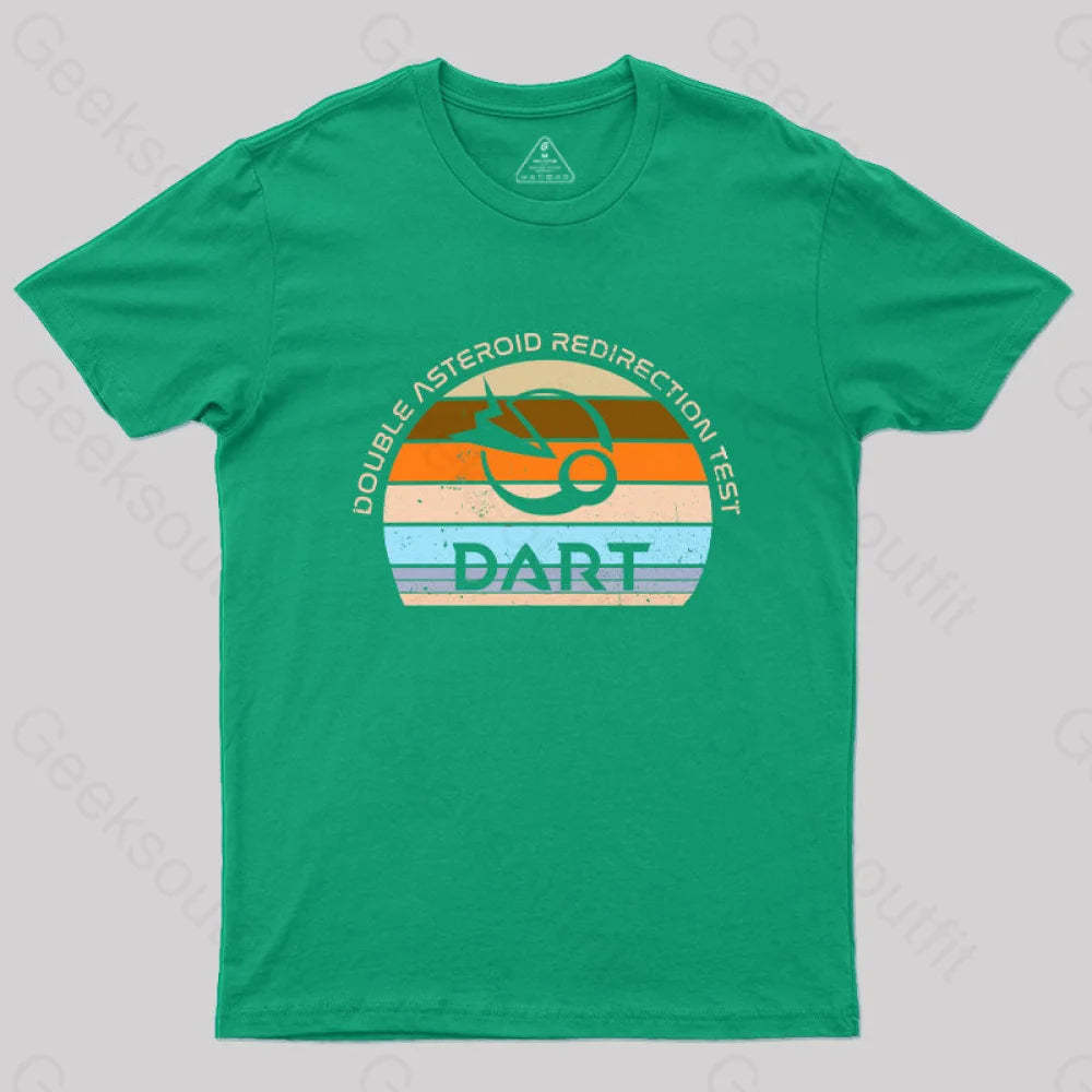 Double Asteroid Redirection Yest Dart T-Shirt Green / S
