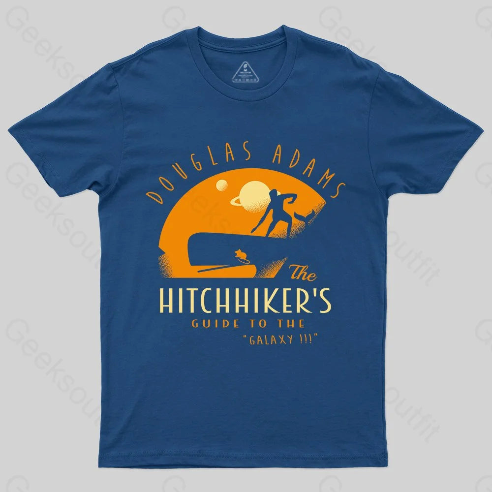 Douglas Adams The Hitchhiker's Guide to the Galaxy!!! T-Shirt - Geeksoutfit