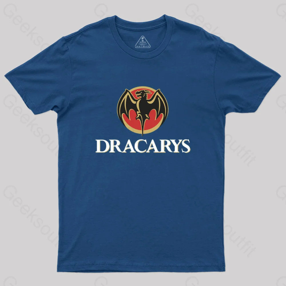 Dracarys Rum Geek T-Shirt Navy / S
