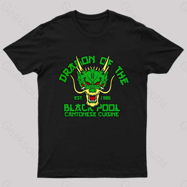Dragon Of The Black Pool Nerd T-Shirt / S
