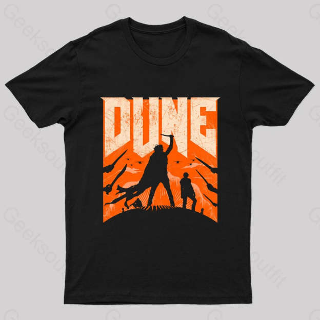 Dune Slayer Nerd T-Shirt Black / S