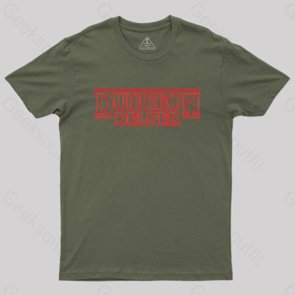 Dungeon Delver T-Shirt Army Green / S
