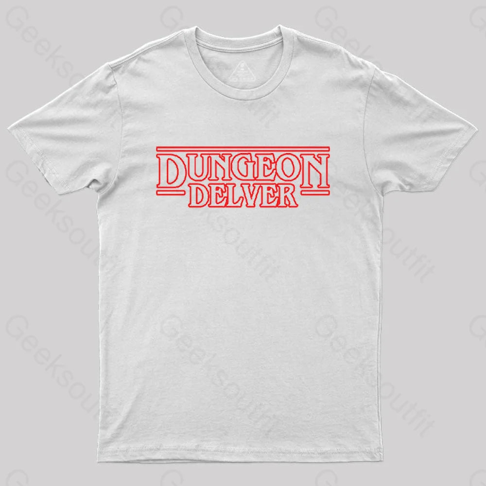 Dungeon Delver T-Shirt White / S