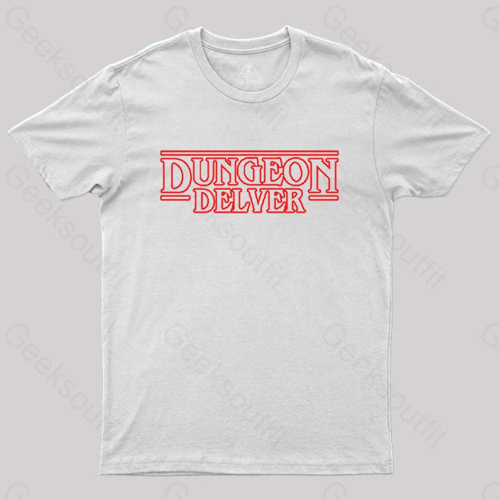 Dungeon Delver T-Shirt White / S