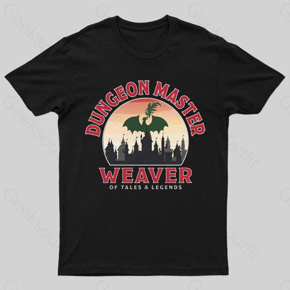 Dungeon Master Geek T-Shirt Black / S