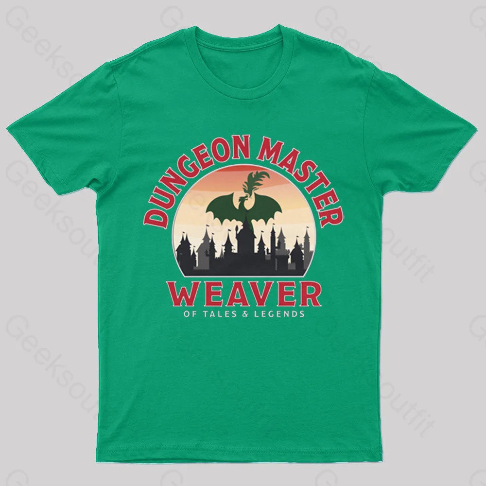 Dungeon Master Geek T-Shirt Green / S