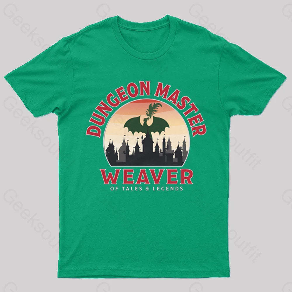 Dungeon Master Geek T-Shirt Green / S