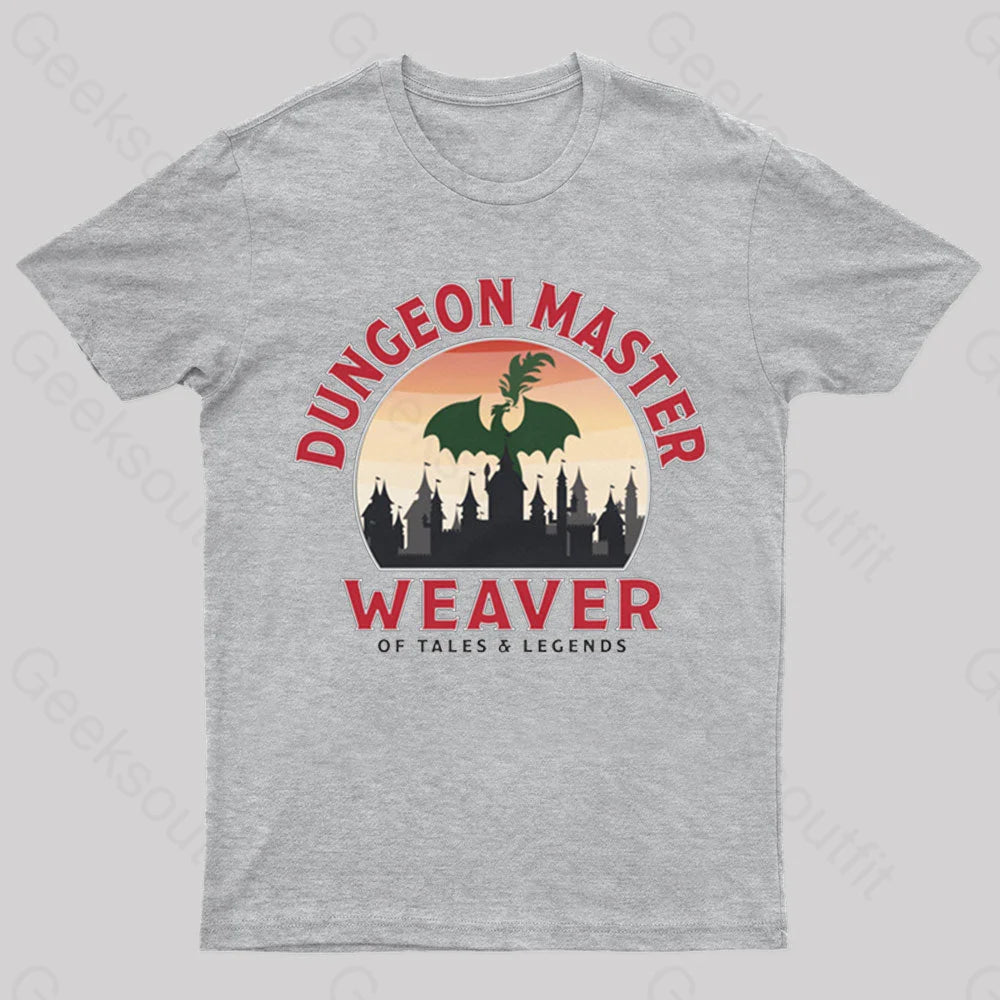 Dungeon Master Geek T-Shirt Grey / S