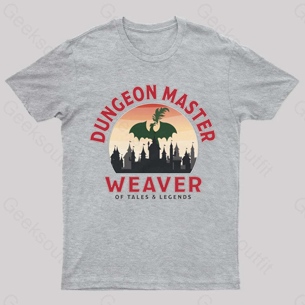 Dungeon Master Geek T-Shirt Grey / S
