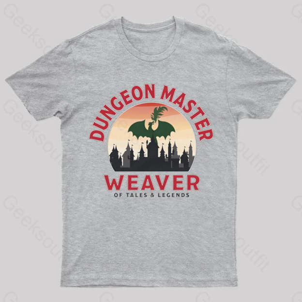 Dungeon Master Geek T-Shirt Grey / S