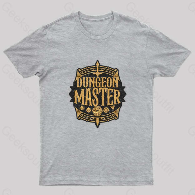 Dungeon Master Nerd T-Shirt Grey / S Yc