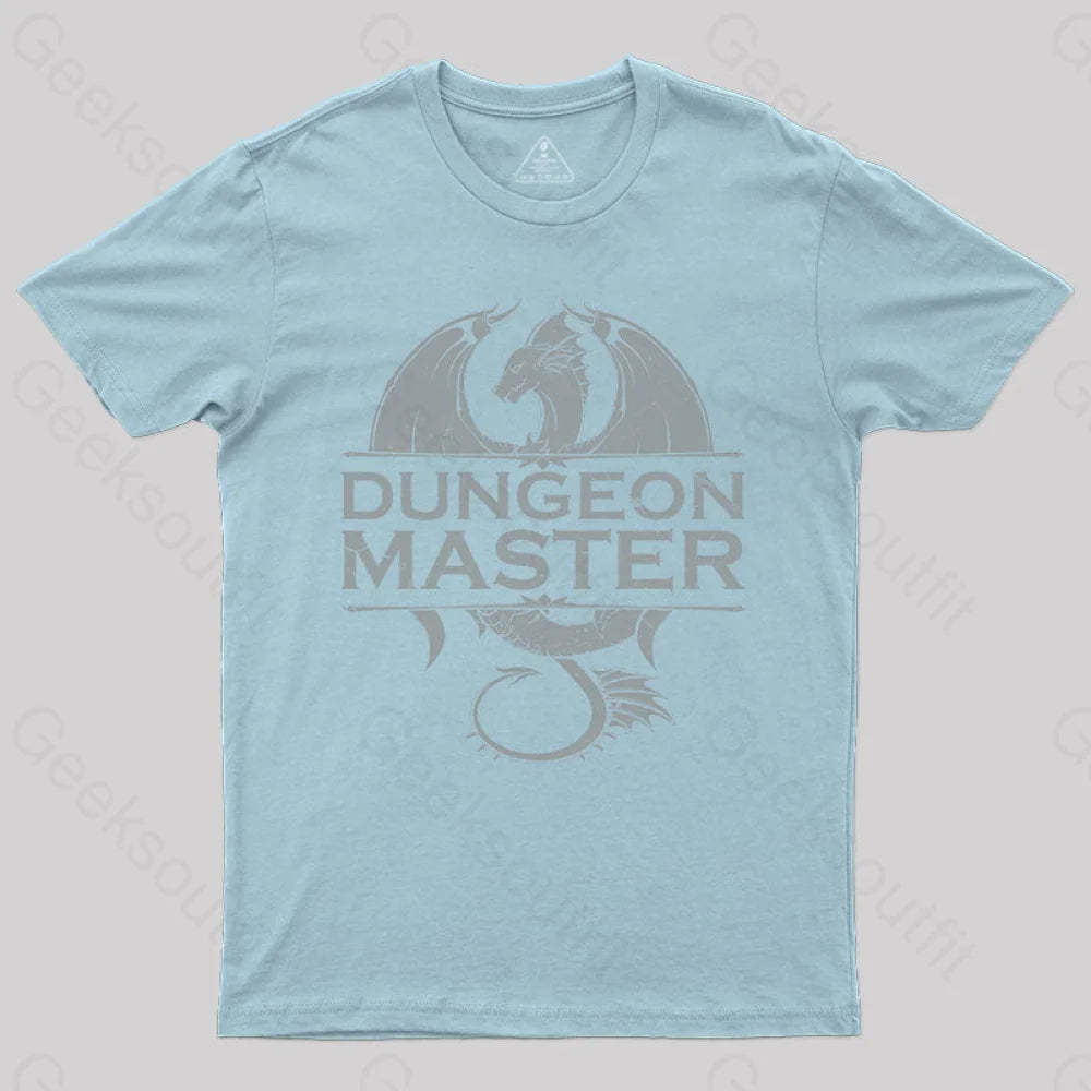 Dungeon Master - Rpg Gamer T-Shirt Light Blue / S