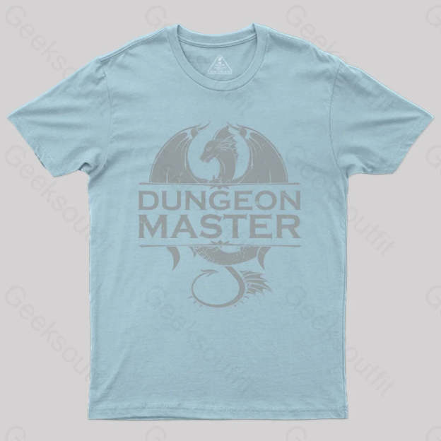 Dungeon Master - Rpg Gamer T-Shirt Light Blue / S