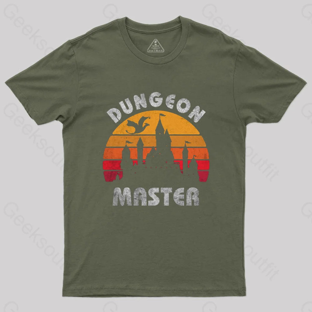 Dungeon Master T-Shirt Army Green / S
