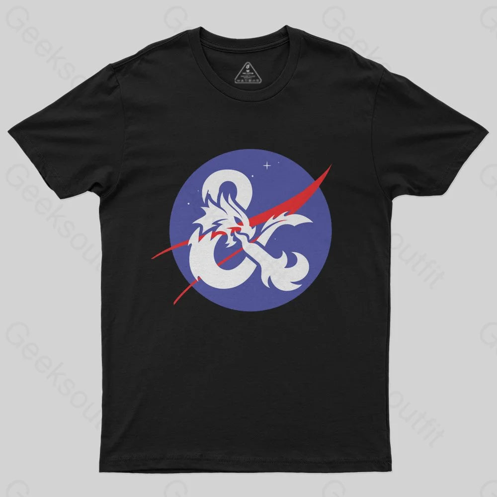 Dungeons And Dragons Nasa T-Shirt - Geeksoutfit