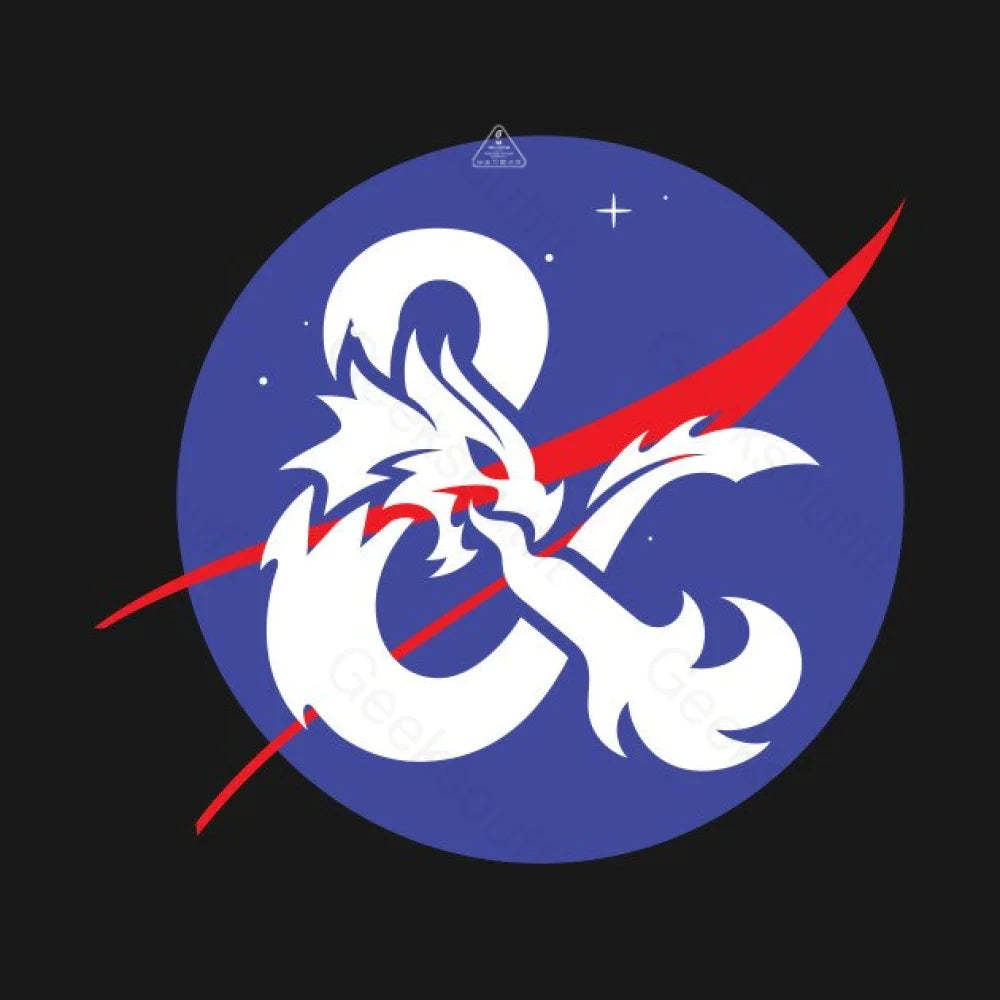 Dungeons And Dragons Nasa T-Shirt - Geeksoutfit