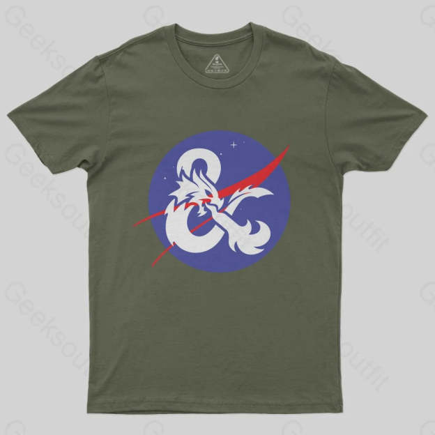 Dungeons And Dragons Nasa T-Shirt - Geeksoutfit