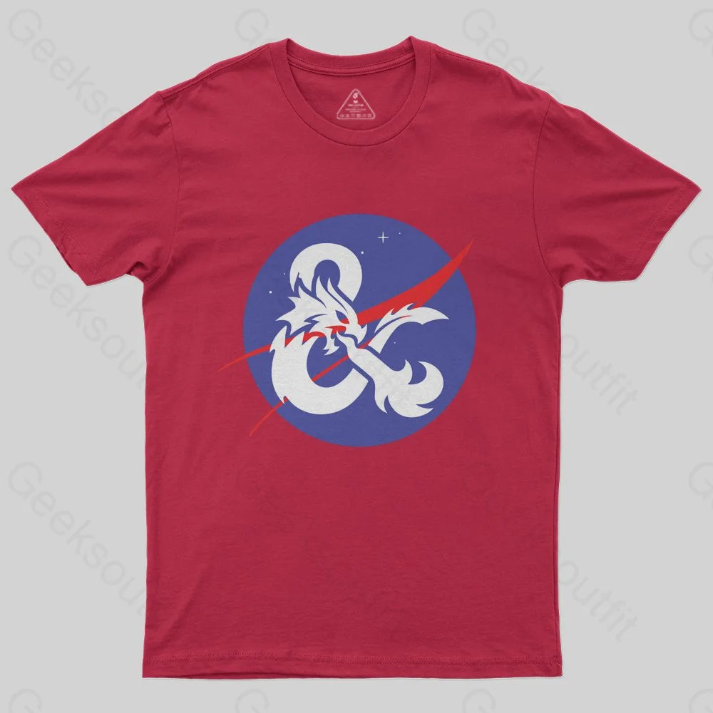Dungeons And Dragons Nasa T-Shirt - Geeksoutfit