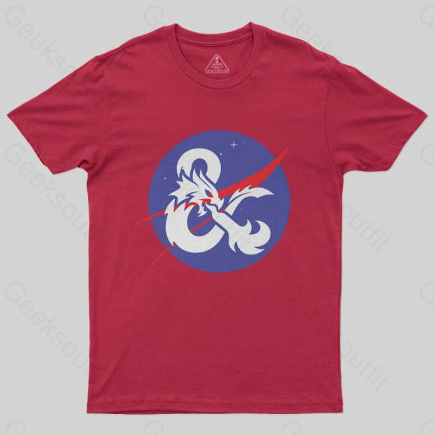 Dungeons And Dragons Nasa T-Shirt - Geeksoutfit