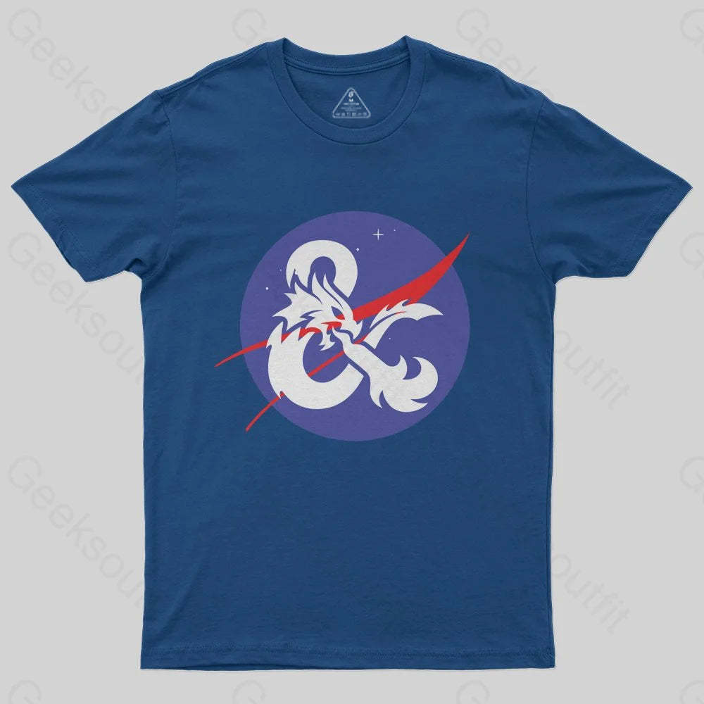 Dungeons And Dragons Nasa T-Shirt - Geeksoutfit