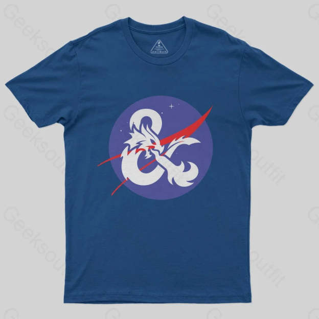 Dungeons And Dragons Nasa T-Shirt - Geeksoutfit