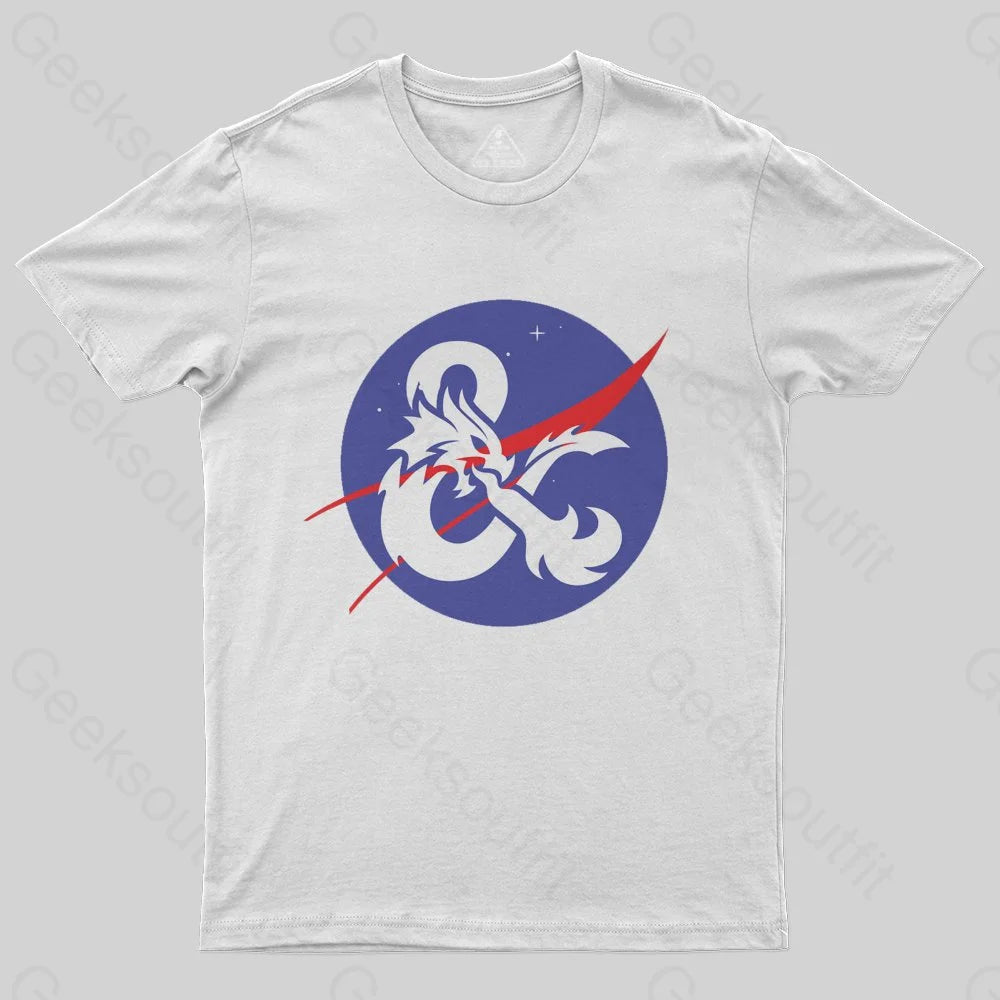 Dungeons And Dragons Nasa T-Shirt - Geeksoutfit