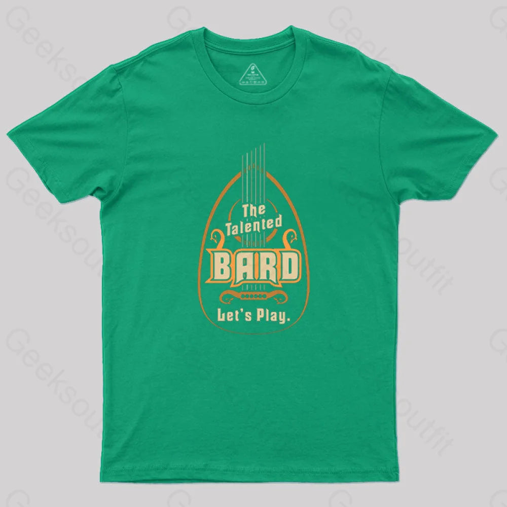 Dungeons & Dragons Bard Class T-Shirt Green / S