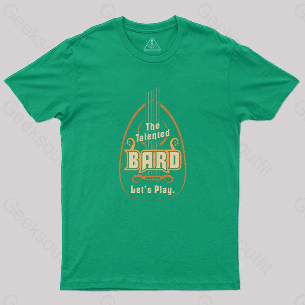 Dungeons & Dragons Bard Class T-Shirt Green / S