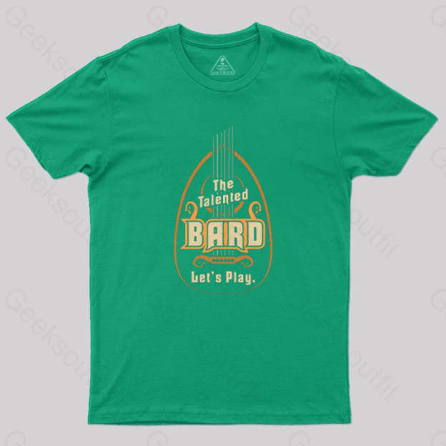 Dungeons & Dragons Bard Class T-Shirt Green / S