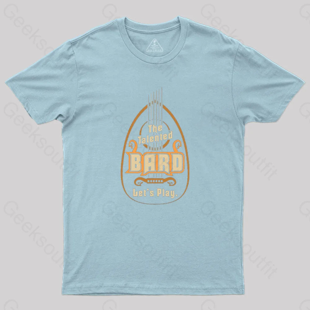 Dungeons & Dragons Bard Class T-Shirt Light Blue / S
