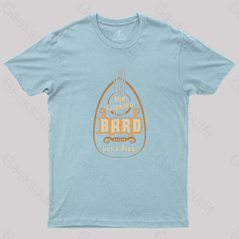 Dungeons & Dragons Bard Class T-Shirt Light Blue / S