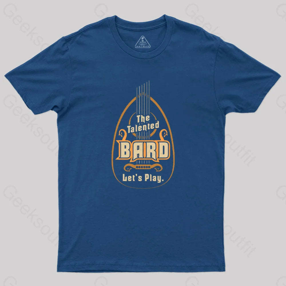 Dungeons & Dragons Bard Class T-Shirt Navy / S