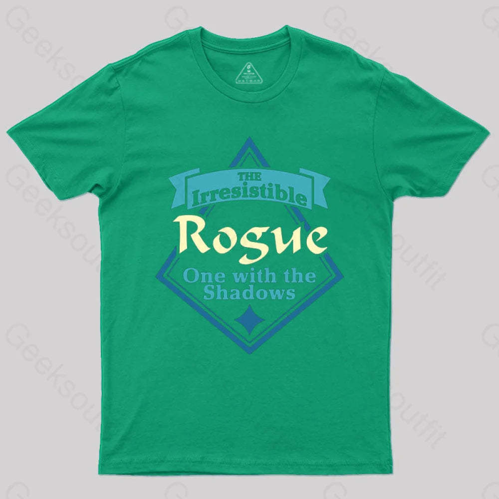 Dungeons & Dragons Rogue Class T-Shirt Green / S