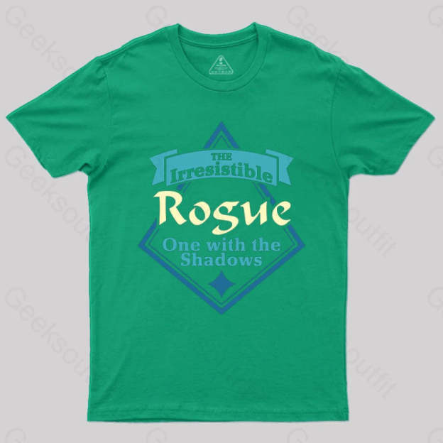 Dungeons & Dragons Rogue Class T-Shirt Green / S