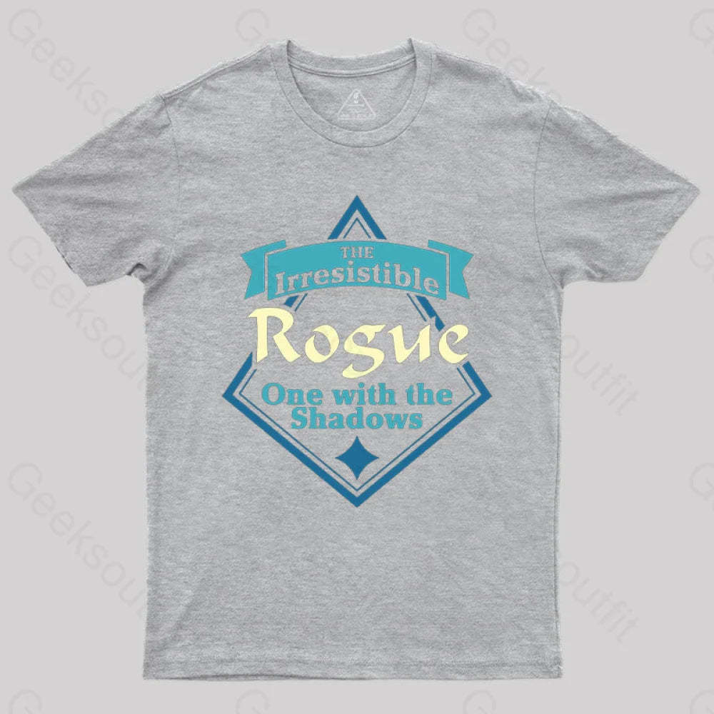 Dungeons & Dragons Rogue Class T-Shirt Grey / S