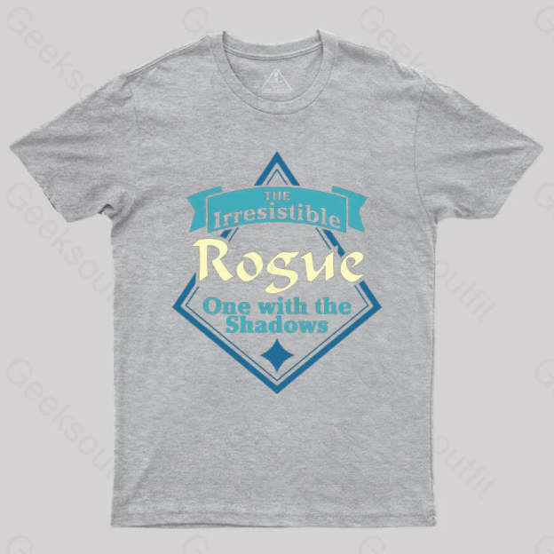 Dungeons & Dragons Rogue Class T-Shirt Grey / S