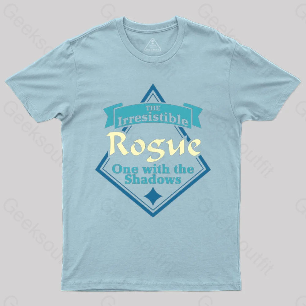 Dungeons & Dragons Rogue Class T-Shirt Light Blue / S