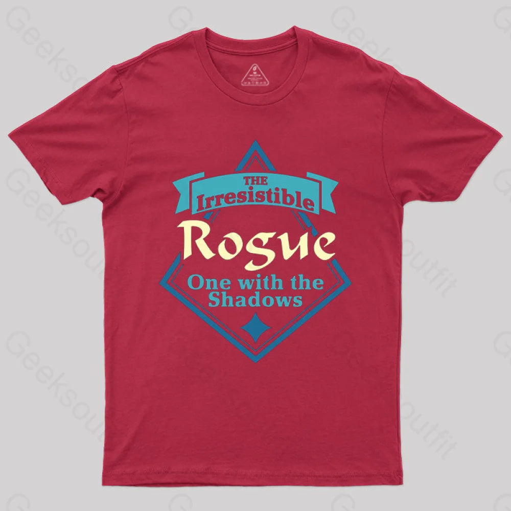 Dungeons & Dragons Rogue Class T-Shirt Red / S