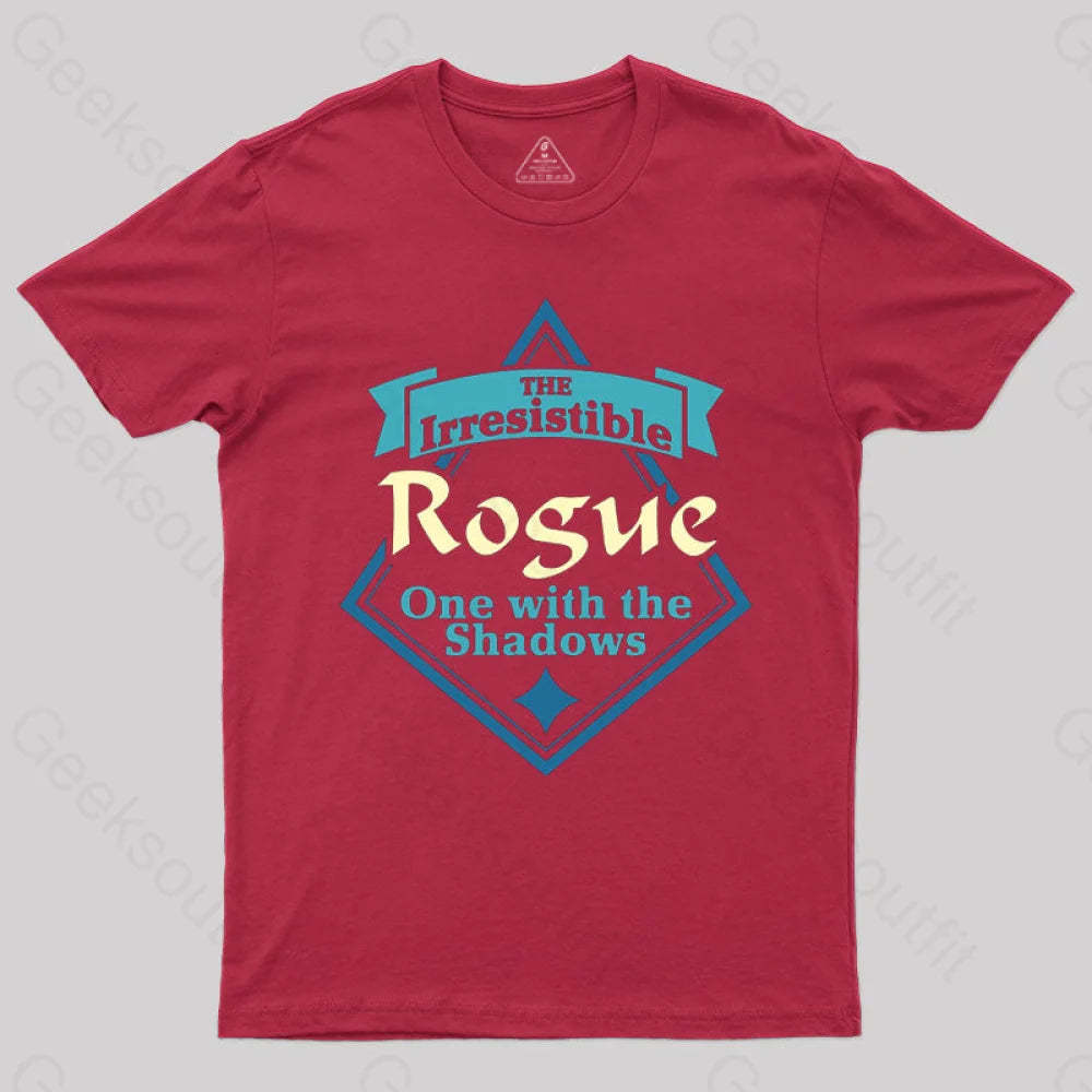 Dungeons & Dragons Rogue Class T-Shirt Red / S